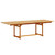 7 Piece Patio Dining Set Solid Wood Acacia and Textilene A949-3279278