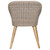 9 Piece Patio Dining Set Poly Rattan Brown A949-3059486