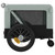 Pet Bike Trailer Gray and Black Oxford Fabric and Iron A949-93944