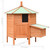 Chicken Cage Solid Pine & Fir Wood 49.6"x46.1"x49.2 A949-170645