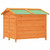 Dog Kennel Brown 37.8"x34.3"x31.7" Solid Wood Pine A949-172264