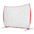 Barricade Backstop Net, 12x9 ft Ball Sports Barrier Netting, Portable Practice Equipment with Carry E415-DQW129YC0000YT8NIV0