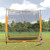 Golf Practice Net Black and Orange 84.6"x42.1"x85" Polyester A949-93753