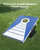 Cornhole Set, 3x2 ft Corn Hole Game Boards, Aluminum Weatherproof Portable Toss Board, Indoor and O E415-HWDDBL42FT2BEJDUD001V0