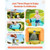 Inflatable Bounce House, 13.3 x 11.4 x 8.4 ft Inflatable Bounce House Water Slide, Bouncer Castle w E415-CQCBKWSLXSCSP3PHM001V1