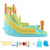 Inflatable Bounce House, 13.3 x 11.4 x 8.4 ft Inflatable Bounce House Water Slide, Bouncer Castle w E415-CQCBKWSLXSCSP3PHM001V1