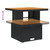 3 Piece Patio Dining Set with Cushions Black Poly Rattan A949-3277433