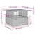 2 Piece Patio Dining Set with Cushions Black Poly Rattan A949-3277451