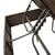 Double Sun Lounger with Cushions&Parasol Brown Poly Rattan A949-368087