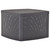 Side Table Mocha 21.3"x21.3"x14.4" Plastic A949-48776