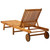 Sun Lounger Solid Acacia Wood A949-311871