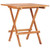 3 Piece Bistro Set with Green Cushions Solid Teak Wood A949-3063230