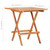 3 Piece Bistro Set with Green Cushions Solid Teak Wood A949-3063230