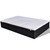 Double Sun Lounger with Cushion Poly Rattan Black A949-41787