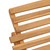 Sun Lounger Solid Teak Wood Brown A949-42008387