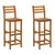 3 Piece Patio Bar Set Solid Wood Acacia A949-3154390