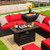 42 Inch 50000 BTU Propane Fire Pit Table with Ore Powder Surface B593-NP10461