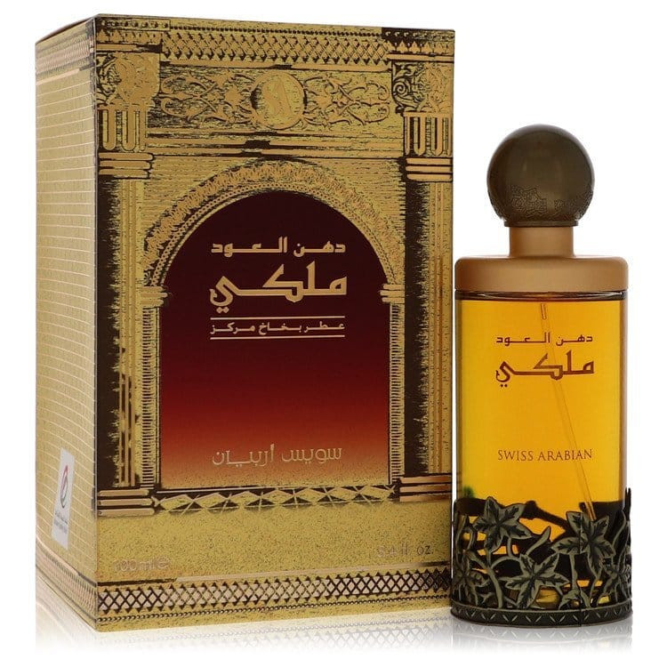 Dehn El Oud Malaki by Swiss Arabian Eau De Parfum Spray 3.4 oz (Men) V728-546165