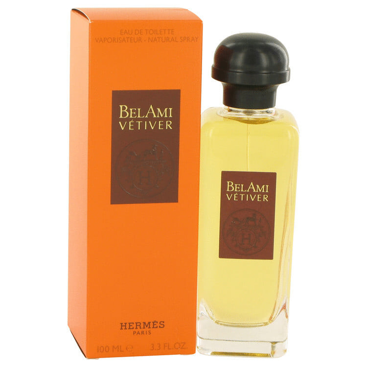 Bel Ami Vetiver by Hermes Eau De Toilette Spray 3.3 oz (Men) V728-527504