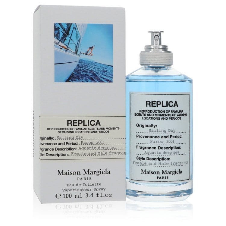 Replica Sailing Day by Maison Margiela Eau De Toilette Spray (Unisex) 3.4 oz (Men) V728-556204