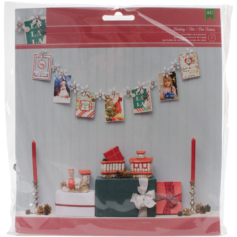 Christmas Kit Snowflake Card Display Garl and N274-FC01983624