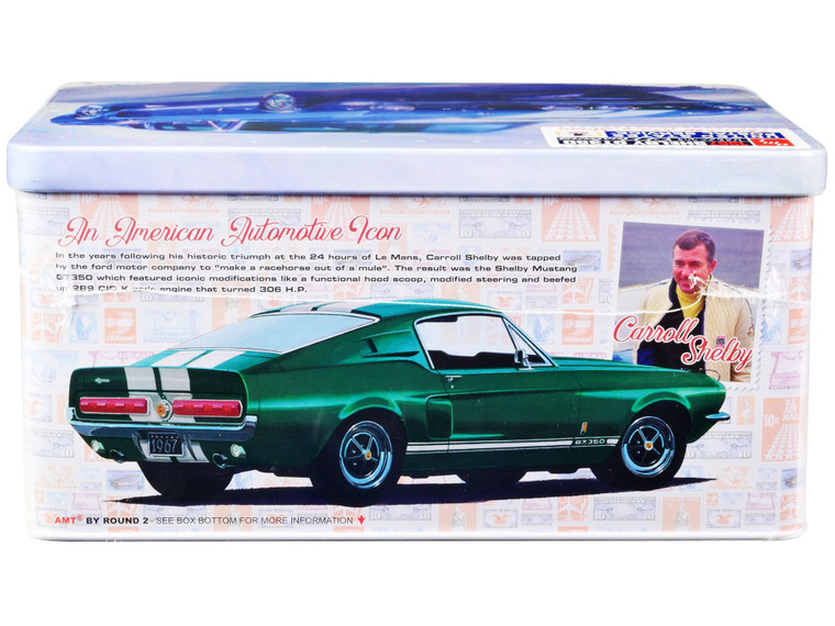Skill 2 Model Kit 1967 Shelby Mustang GT350 USPS (United States Postal Service) "Auto Art Stamp Ser F977-AMT1356