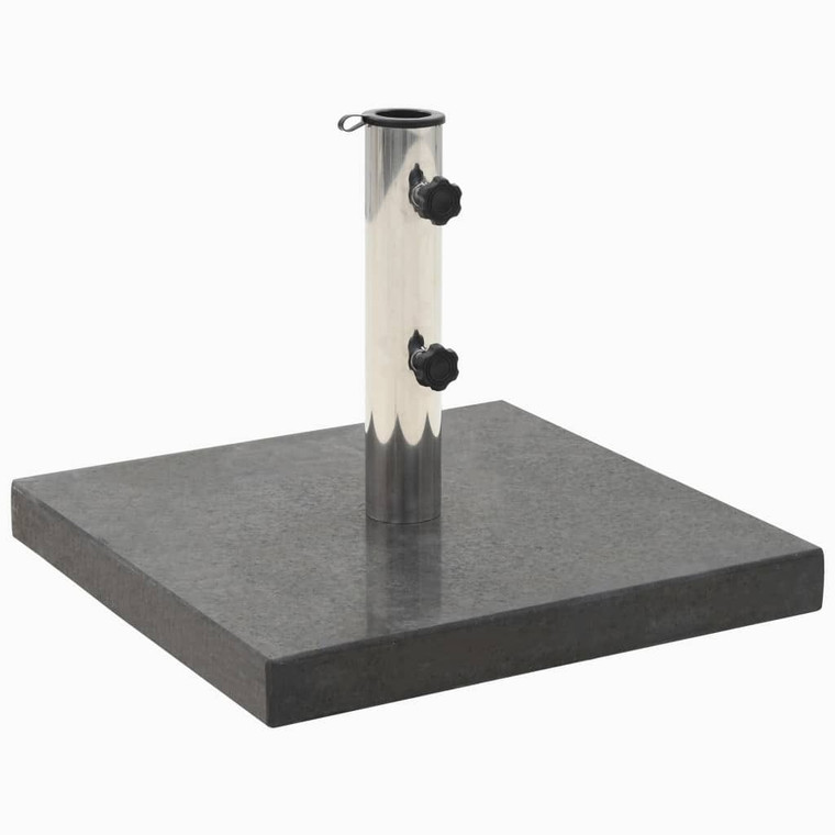 Parasol Base Granite 62.8 lb Square Black A949-45065