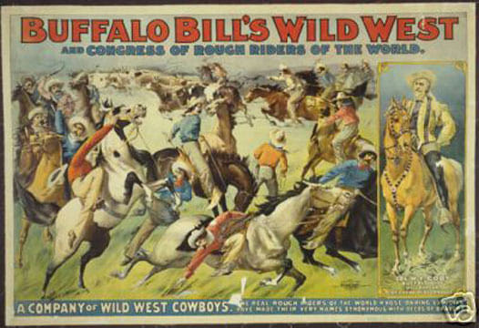 Buffalo Bill Wild West Show Q385-6199-12x18_VA