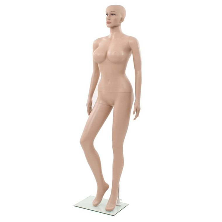  Sexy Female Mannequin with Glass Base Beige 70.9 A949-142930