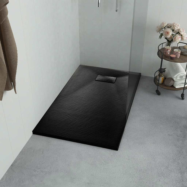 Shower Base Tray SMC Black 35.4"x27.6 A949-144777