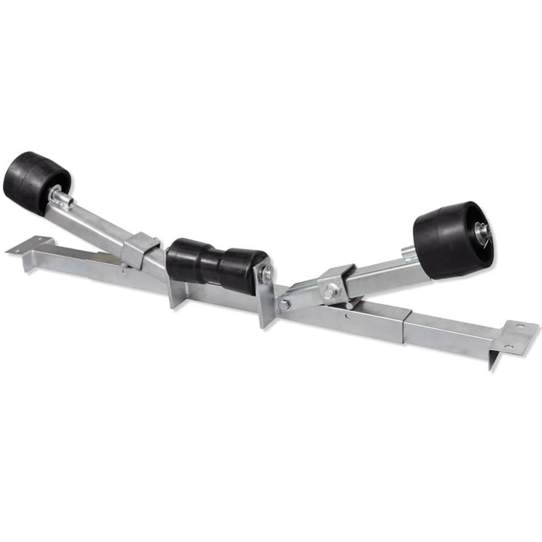Boat Trailer Bottom Support Bracket with Keel Rollers A949-90635