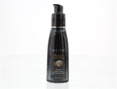 Aqua Cinnamon Bun Flavored Water Based Intimate Lubricant - 2 Fl. Oz. M919-WS-90342