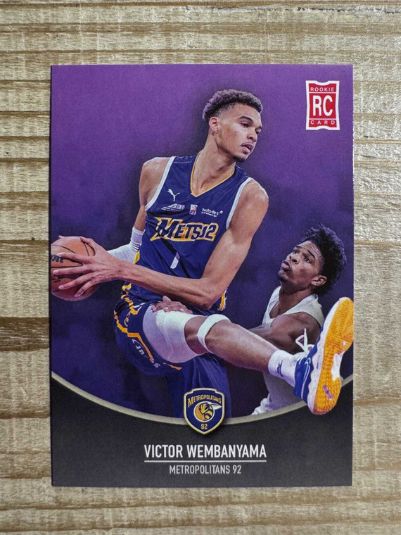 Victor Wembanyama 2020-21 Generation Next RC Metropolitans 92 Rookie Basketball Card X584-9XntzJ3FEKNp