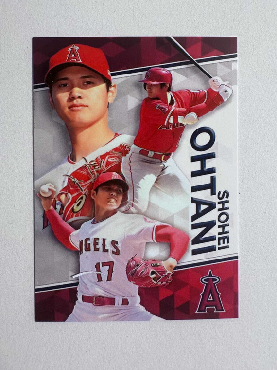 Shohei Ohtani Record Breaking 40HR/20SB Stat Card - Los Angeles Angels X584-GRlG5kdna4qQ