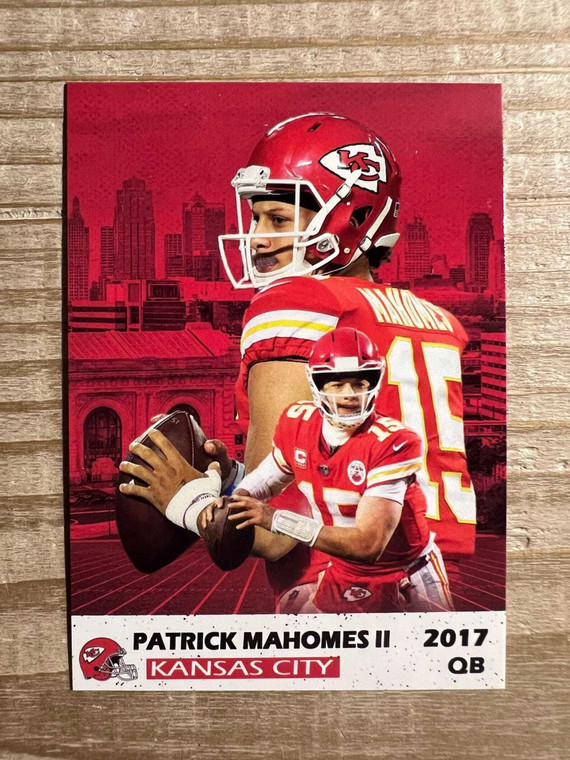 Patrick Mahomes 2017 Limited Edition Rookie Card - Kansas City Chiefs X584-zK7Qx79KD77V