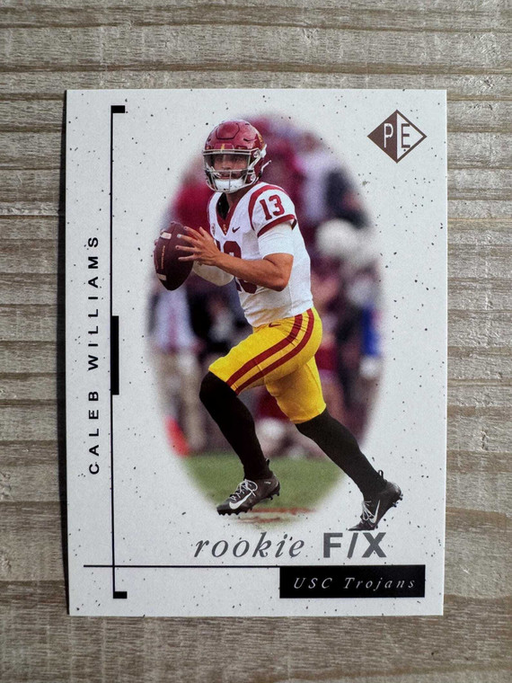 Caleb Williams 2023 Prospector's Edge Rookie F/X Rookie Card USC Trojans College Football Card X584-aZEBQZ6nPrLN
