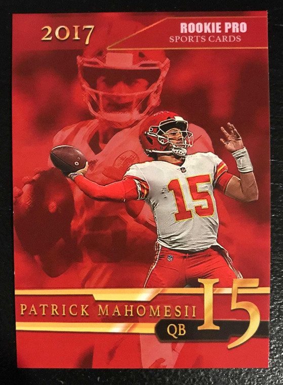 Patrick Mahomes 2017 Rookie Pro Rookie Card - Kansas City Chiefs X584-TPA6yRCDbyC9