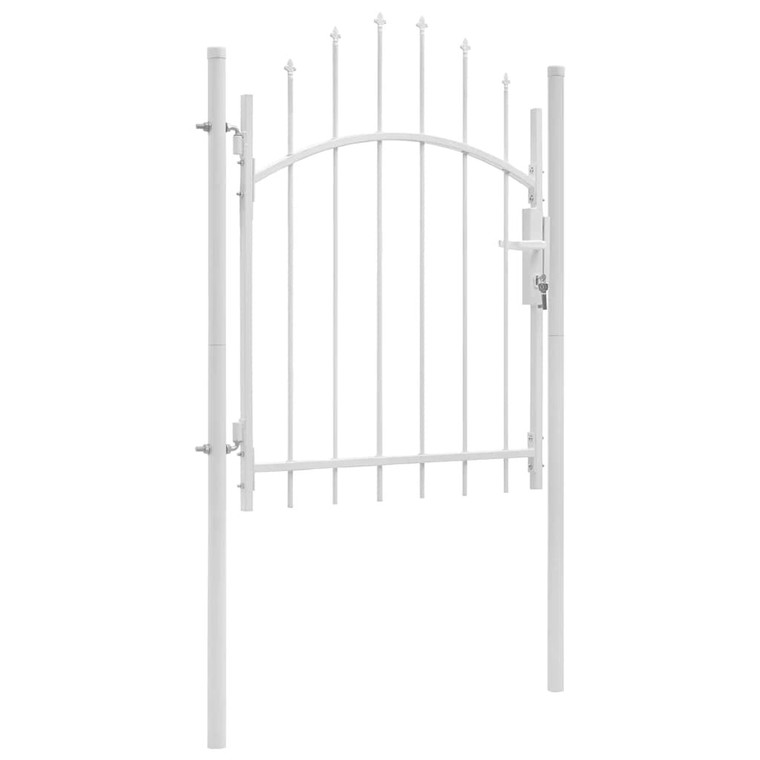  Garden Gate Steel 39.4"x68.9" White A949-143064