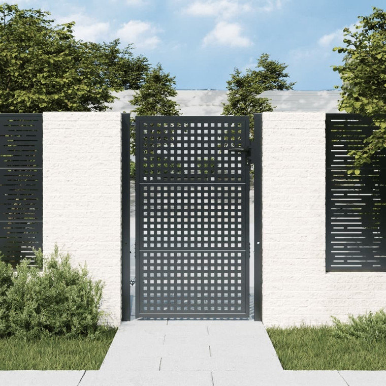  Garden Gate Anthracite 39.4x49.2" Steel A949-154561