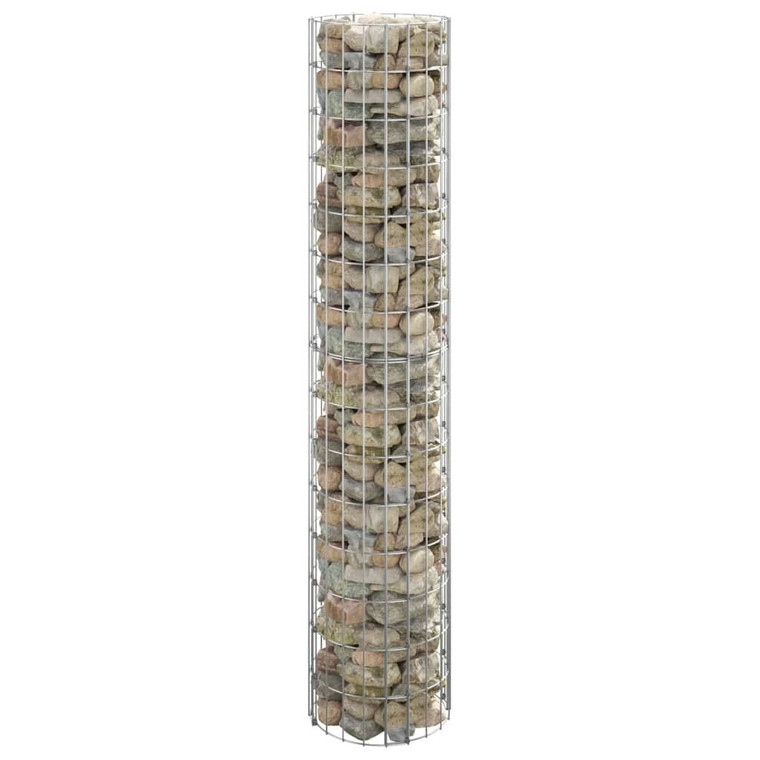  Circular Gabion Pole Galvanized Steel 11.8"x59.1 A949-152013
