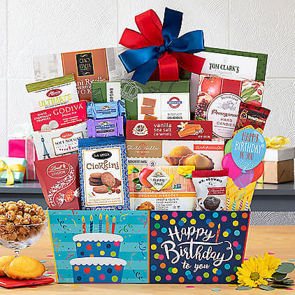 Make a Wish: Birthday Gift Basket Z954-WC-525