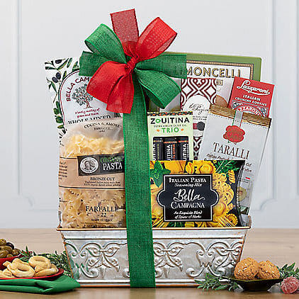 Taste of Italy: Gourmet Gift Basket Z954-WC-621