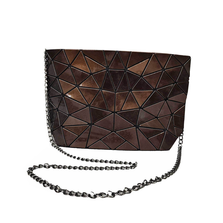 Color: Brown - Mozaiki Cocktail Cross Body Purse K290-48090875494673