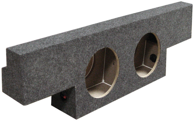 QPower GMC/Chevy Crew Cab '04-'07 Dual 12" Empty Woofer Box M119-BQGMC122004