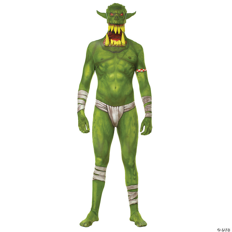 Men's green orc morphsuit mh03755 M680-MH03755