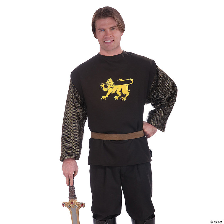 Adult medieval chain mail shirt M680-FM68561