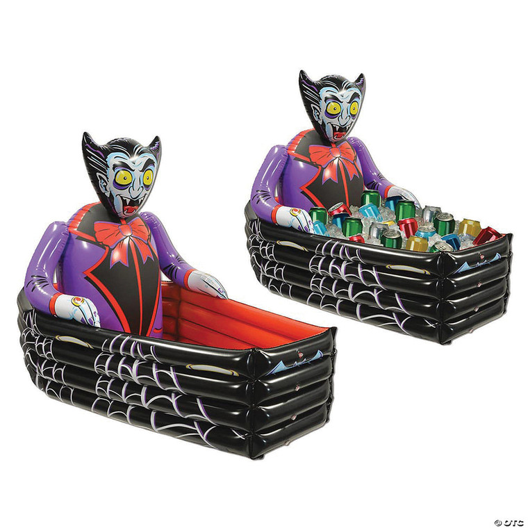 Inflate vampire coffin cooler M680-BG00019