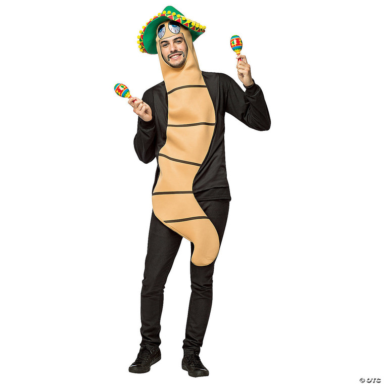 Adult tequila worm costume M680-GC7775
