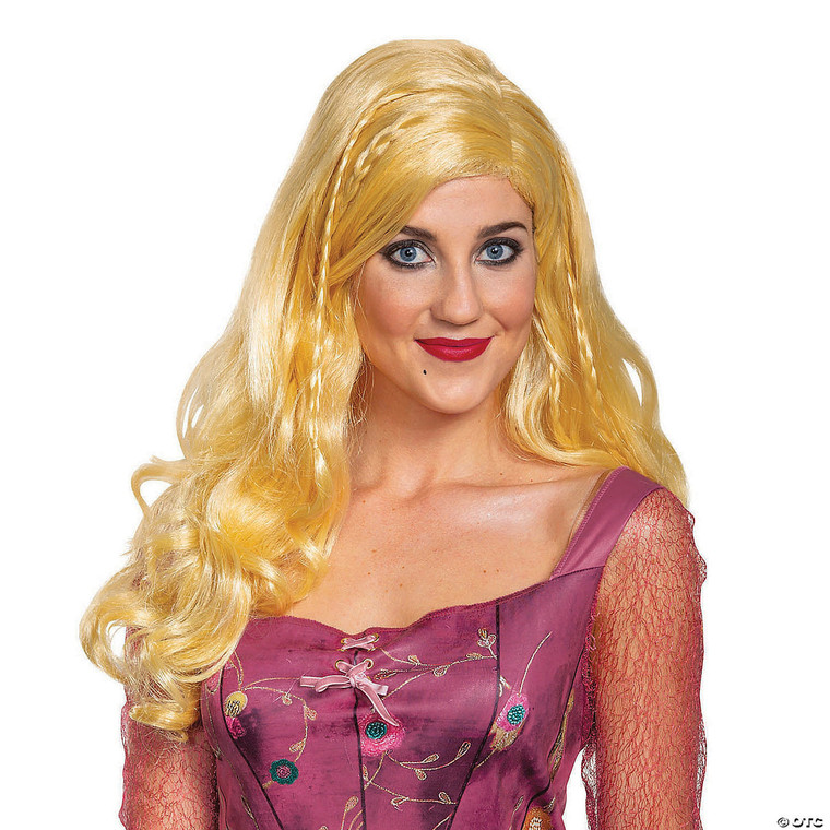 Adults Disney s Hocus Pocus Sarah Deluxe Wig N274-MR01DG15109