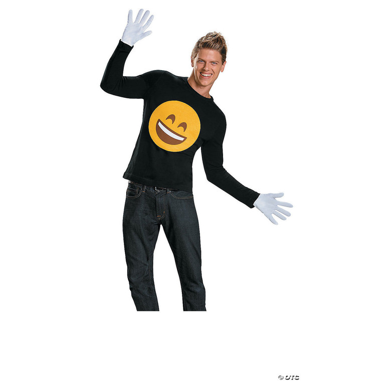 Men s Smile Emoji Costume Kit N274-MR01DG85756